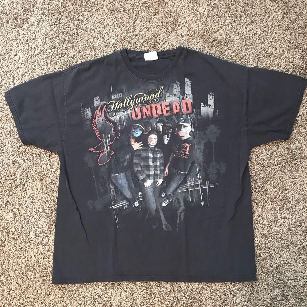 Vintage Hollywood Undead T Shirt
